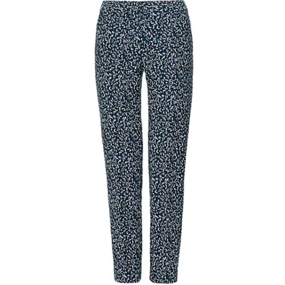 EUC - Tory Burch Confettia Wool Blend Jacquard Trouser Ankle Pants - size 6